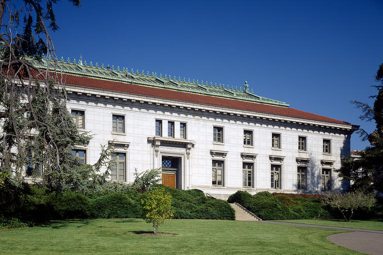 California Hall - front view