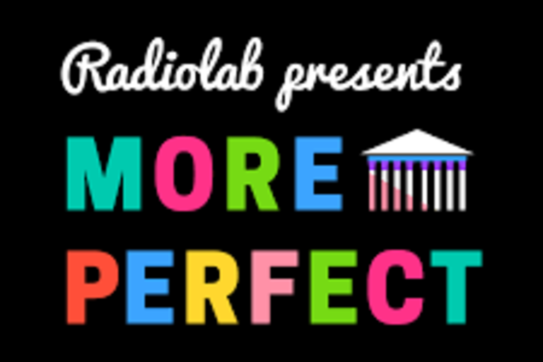 More Perfect (Podcast)  dives into the rarefied world of the Supreme Court to explain how cases deliberated inside hallowed halls affect lives far away from the bench.