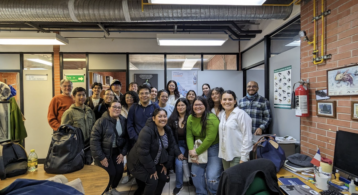 Photo of the Conociendo Nuestra Cultura Program in Mexico City in December 2023.