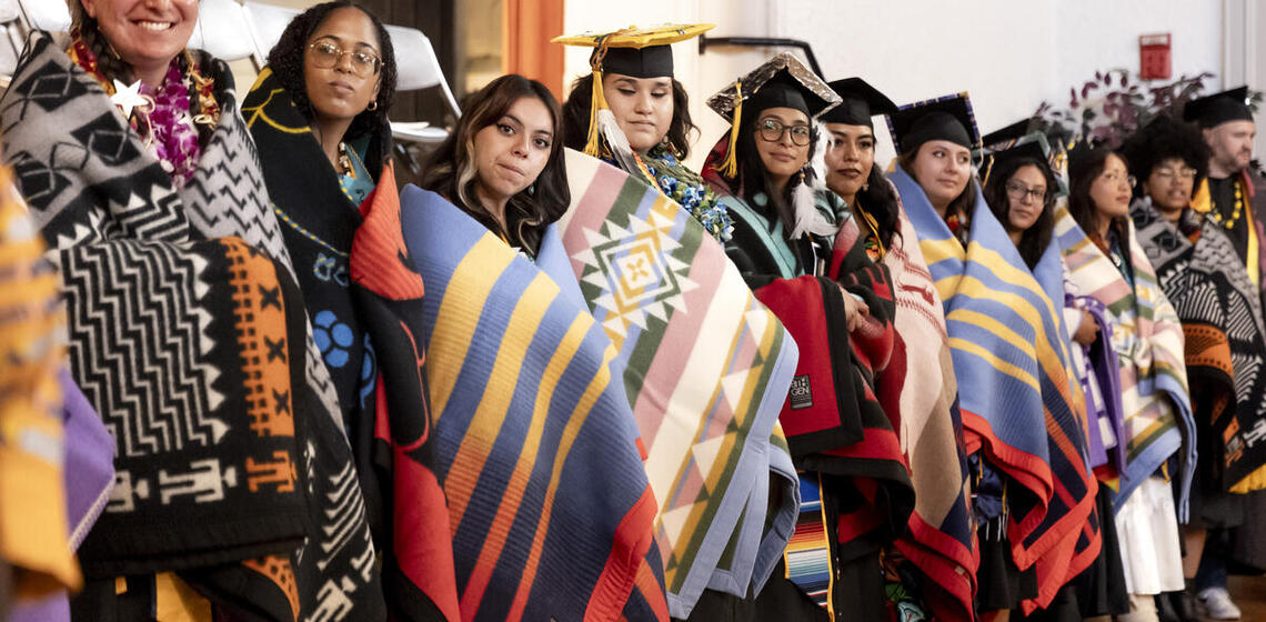 Spring 2024 native graduation ceremony
