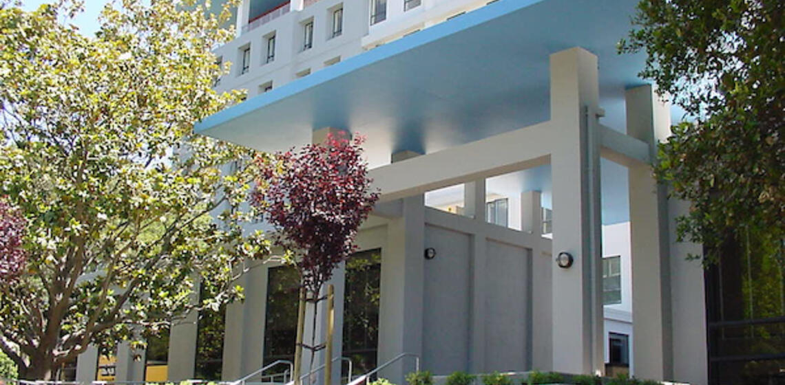 North entrance to Social Sciences Building