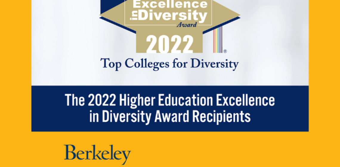 HEED logo with the text: The 2022 Higher Education Excellent in Diversity Award Recipients