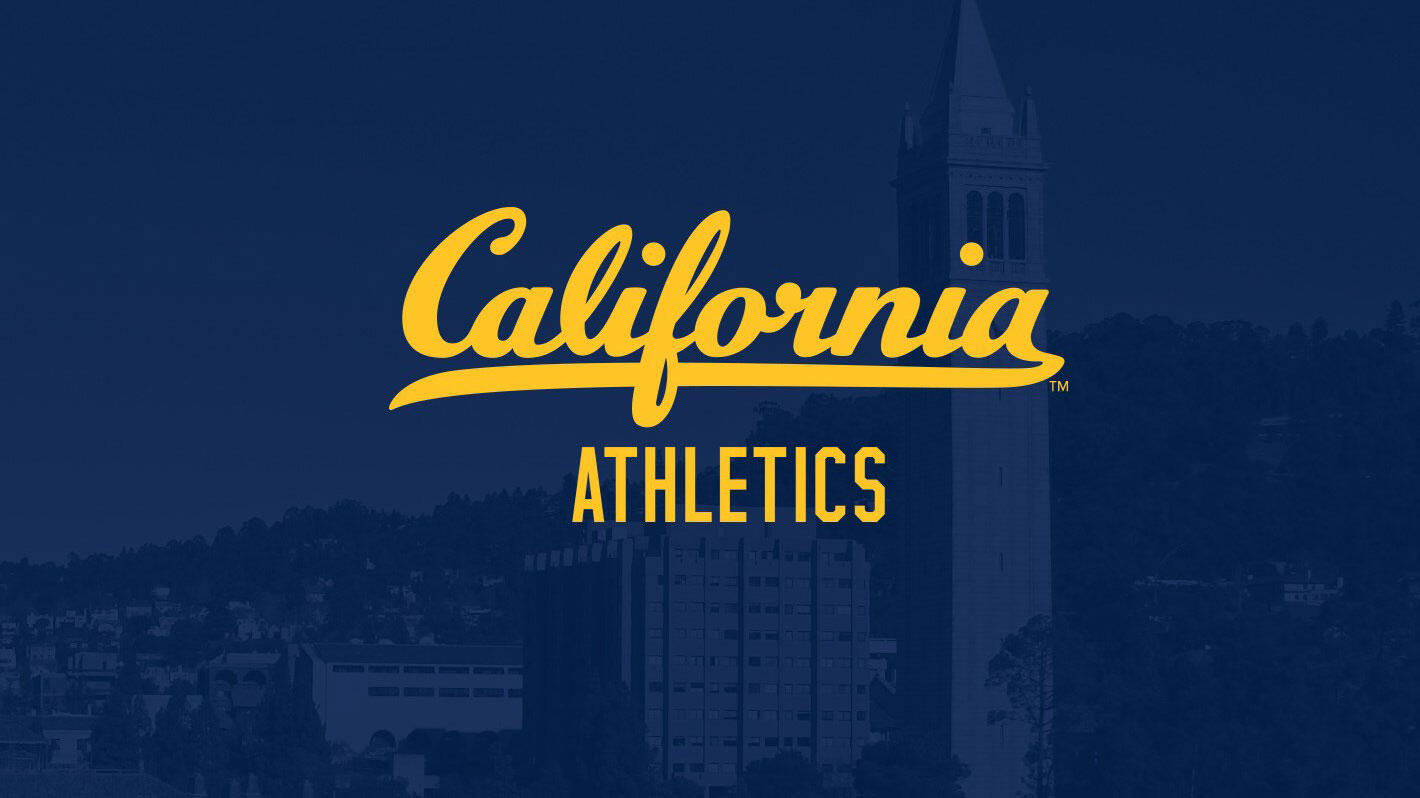 California Gold Cal Athletics logo on Berkeley Blue background 