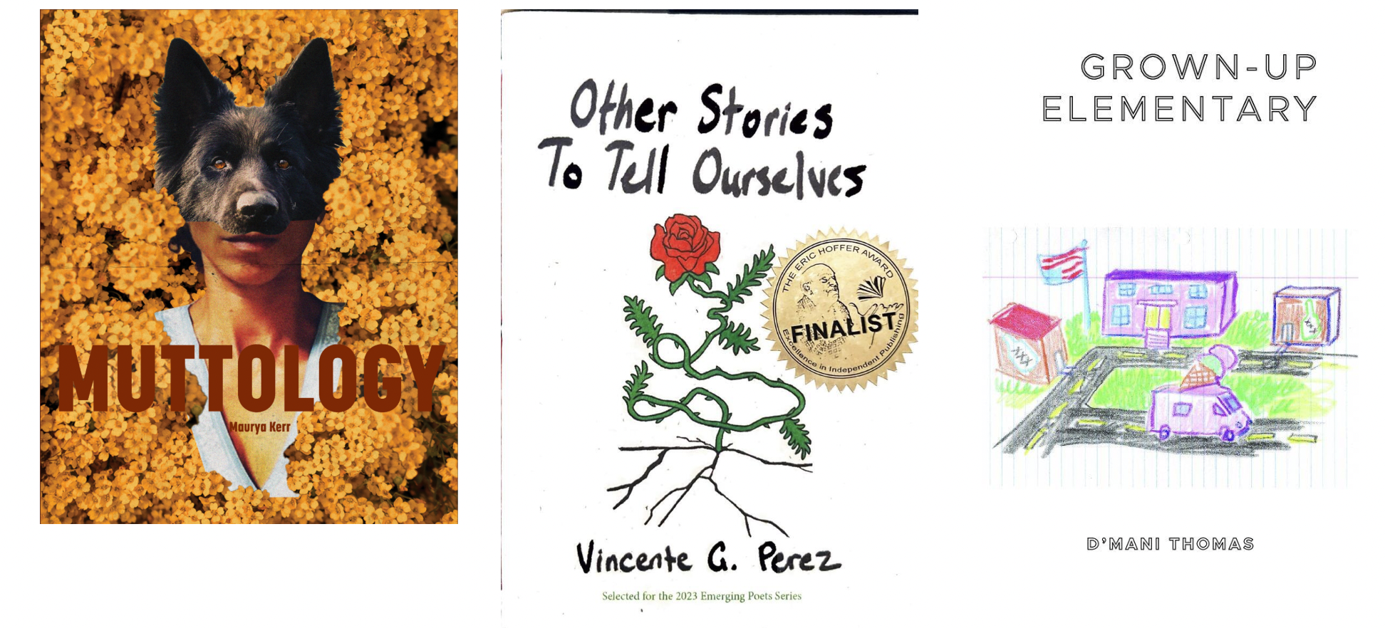 book covers of Maurya Kerr, Vincente G. Perez, & D'mani Thomas