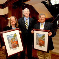 Professors Sue Schweik and Fred Collignon