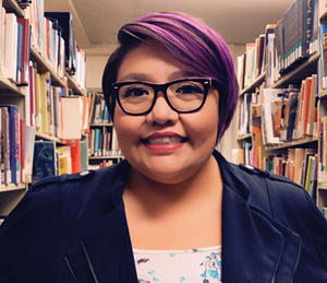 Melissa Stoner is the Native American Studies Librarian and the Ethnic Studies Library.